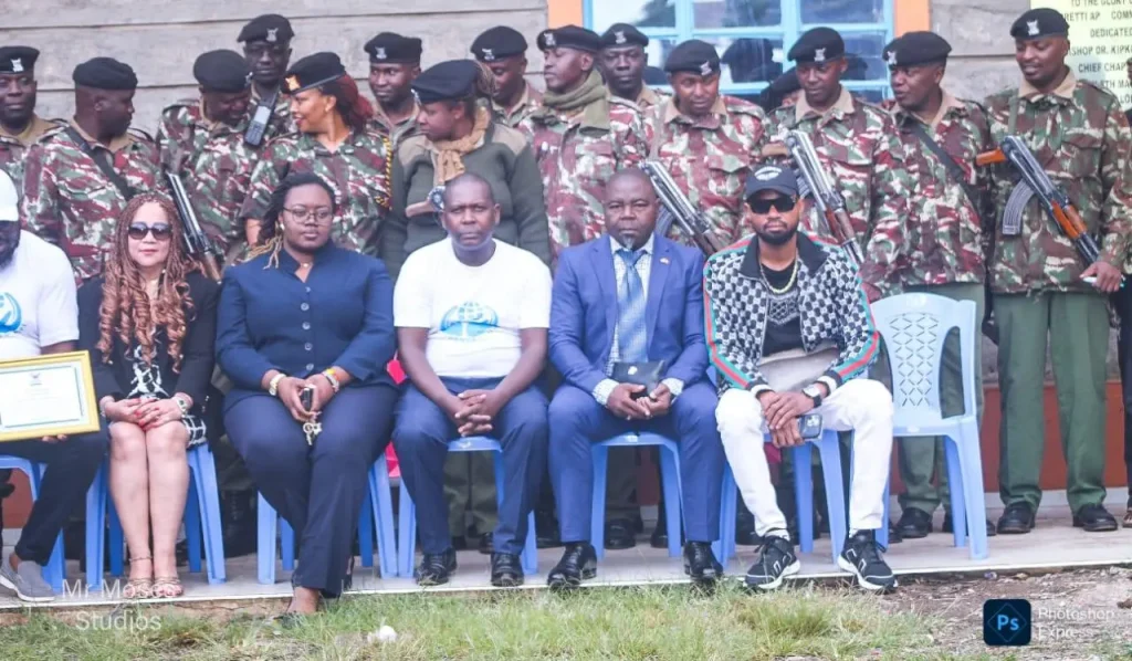 Breakfast Meeting with AP Officers, Dagorreti South AP Headquarters, Kawangware