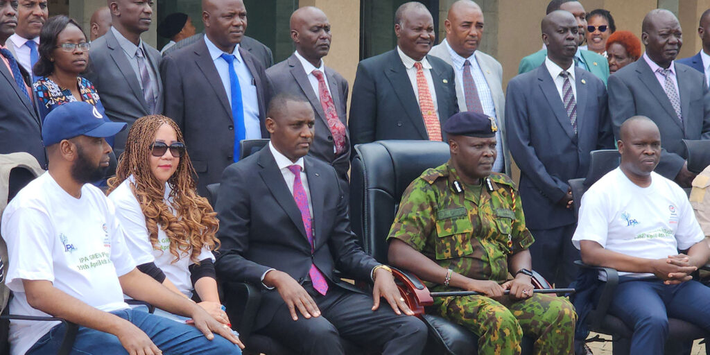 IPA Kenya Tree Planting and Partnership visit at National Police Academy, Ngong